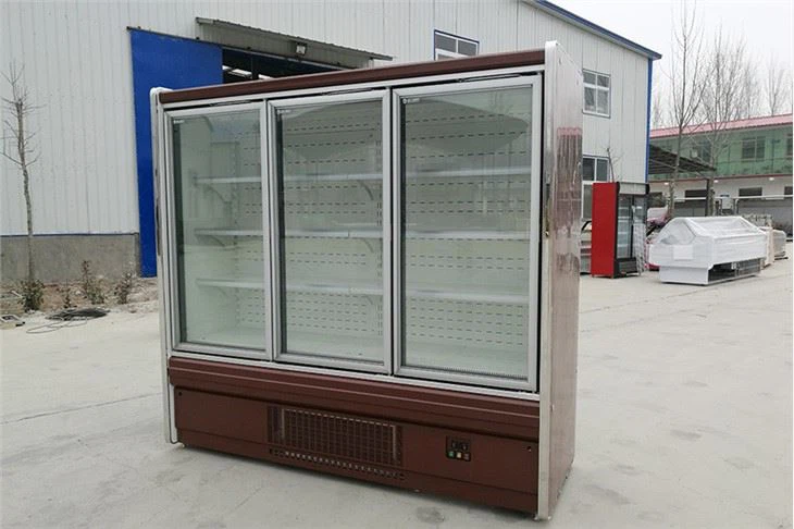 Commercial Fruit Cooler Showcase Fridge 