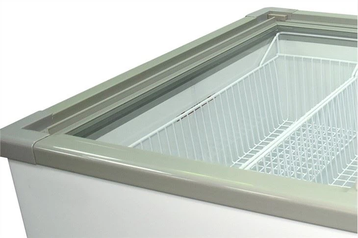 Flat Door Open Display Fridge