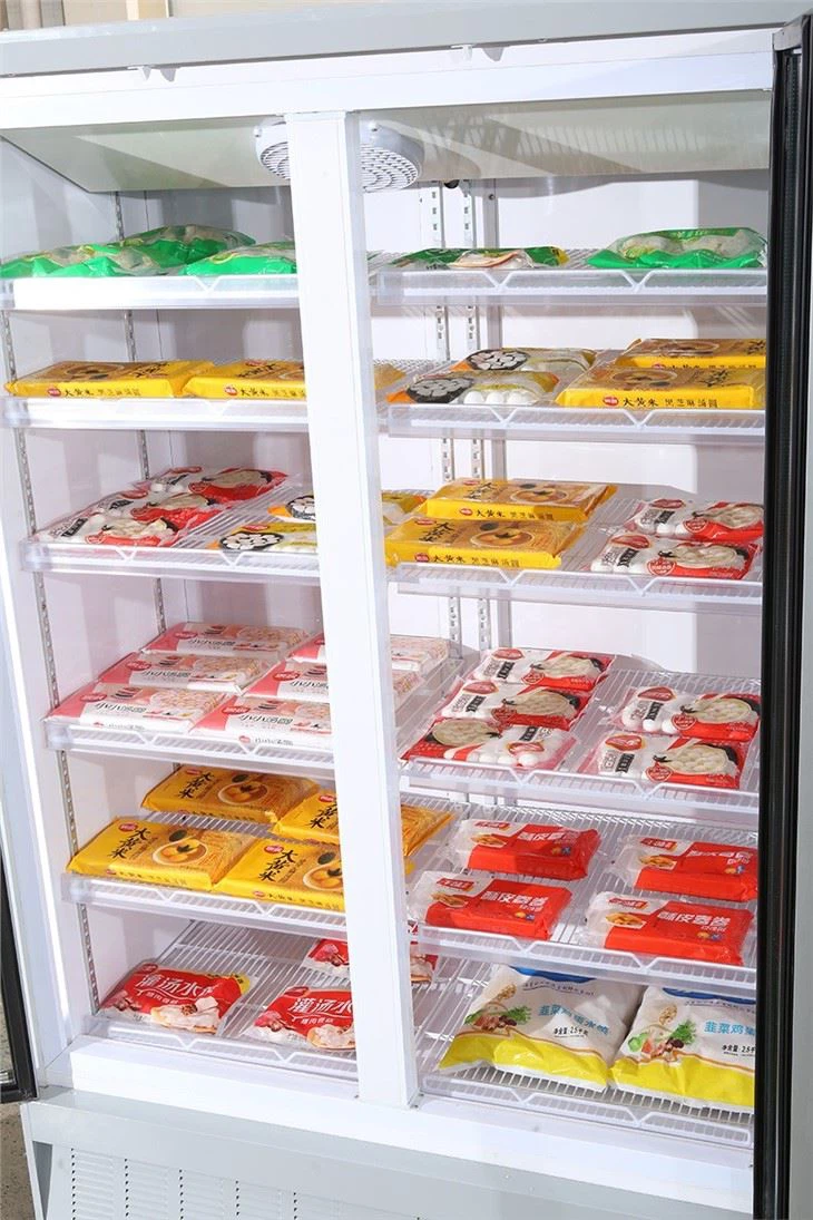 Glass Door Freezer Display