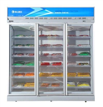 수직 유리 디스플레이 캐비닛